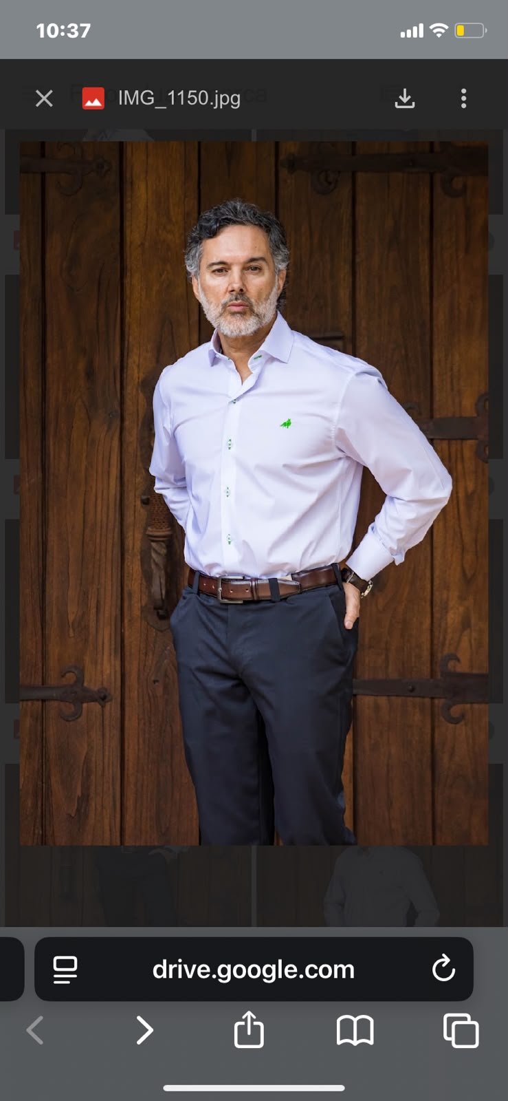 Camisa Azul Confort - Imagen 4
