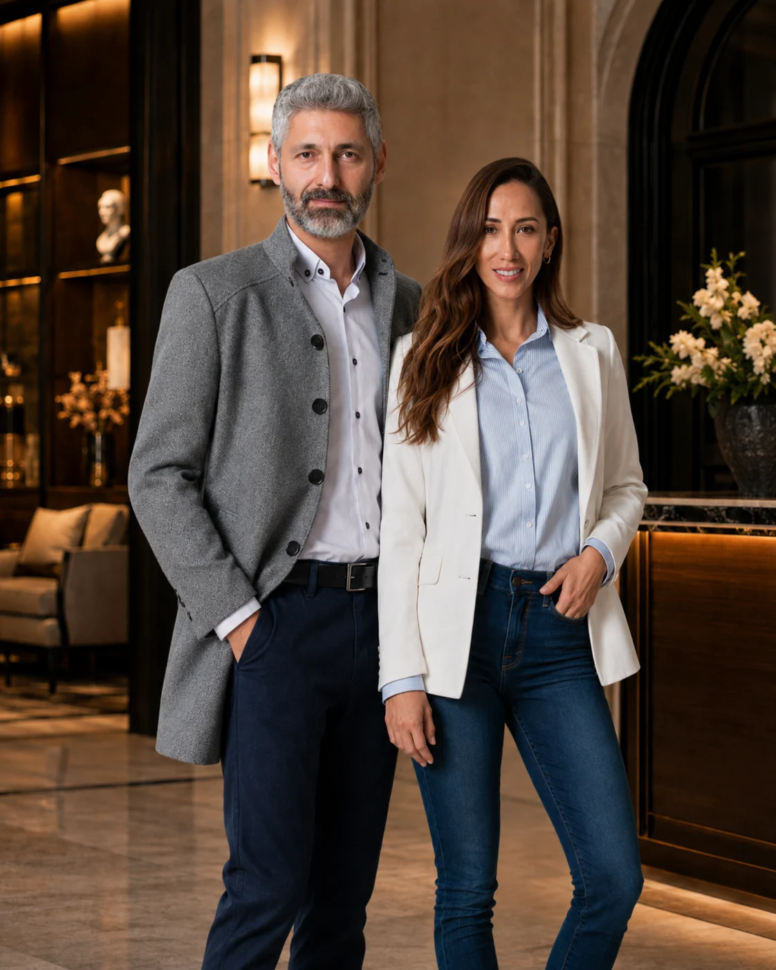 Blazer y abrigos